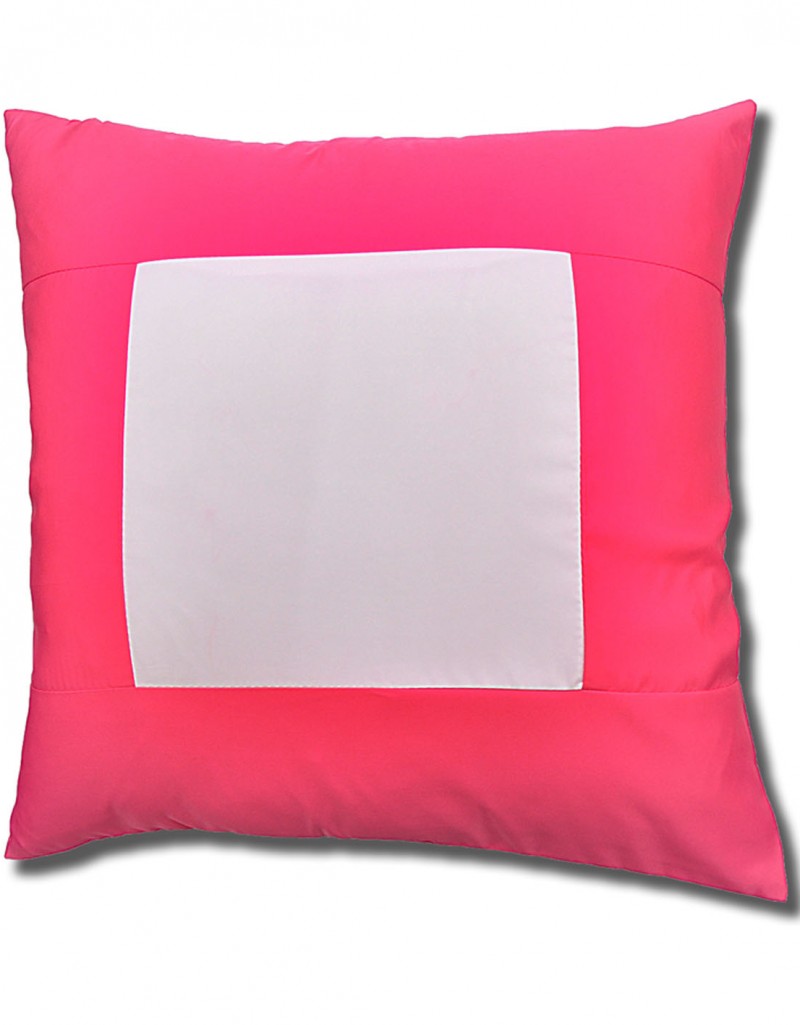 Pink Square Cushion